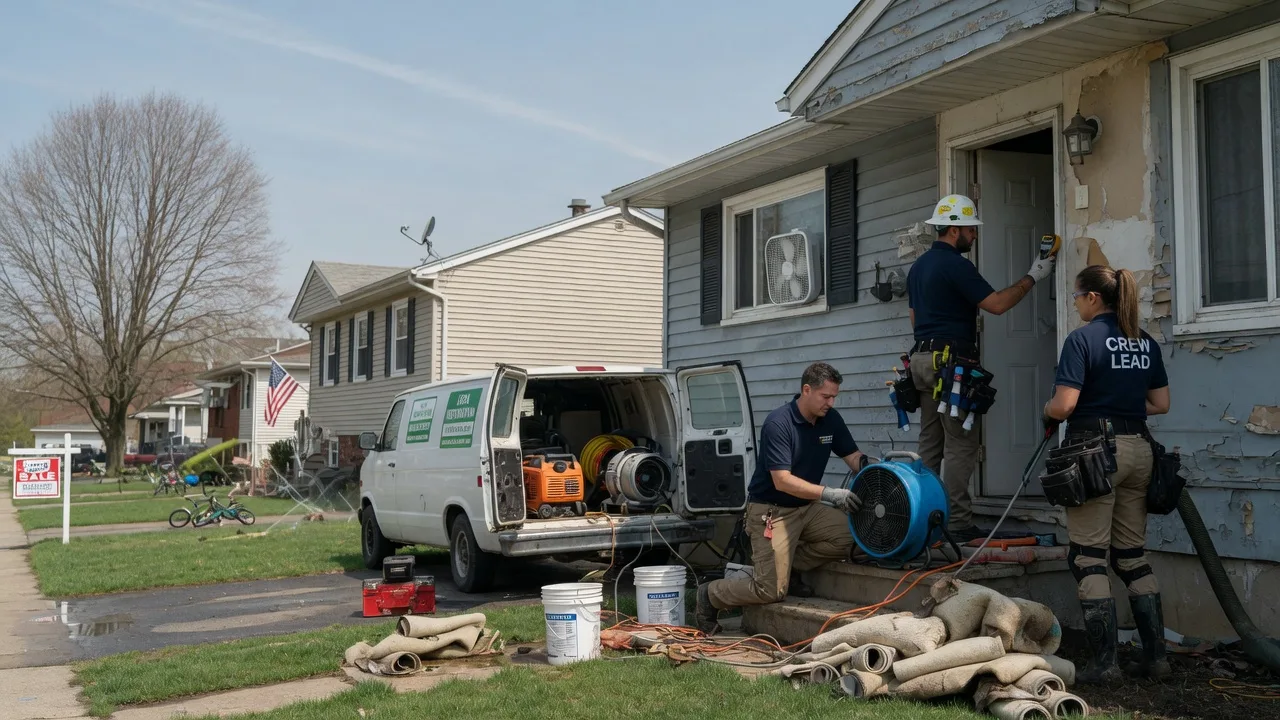Flood Cleanup in Glendale, OR near me