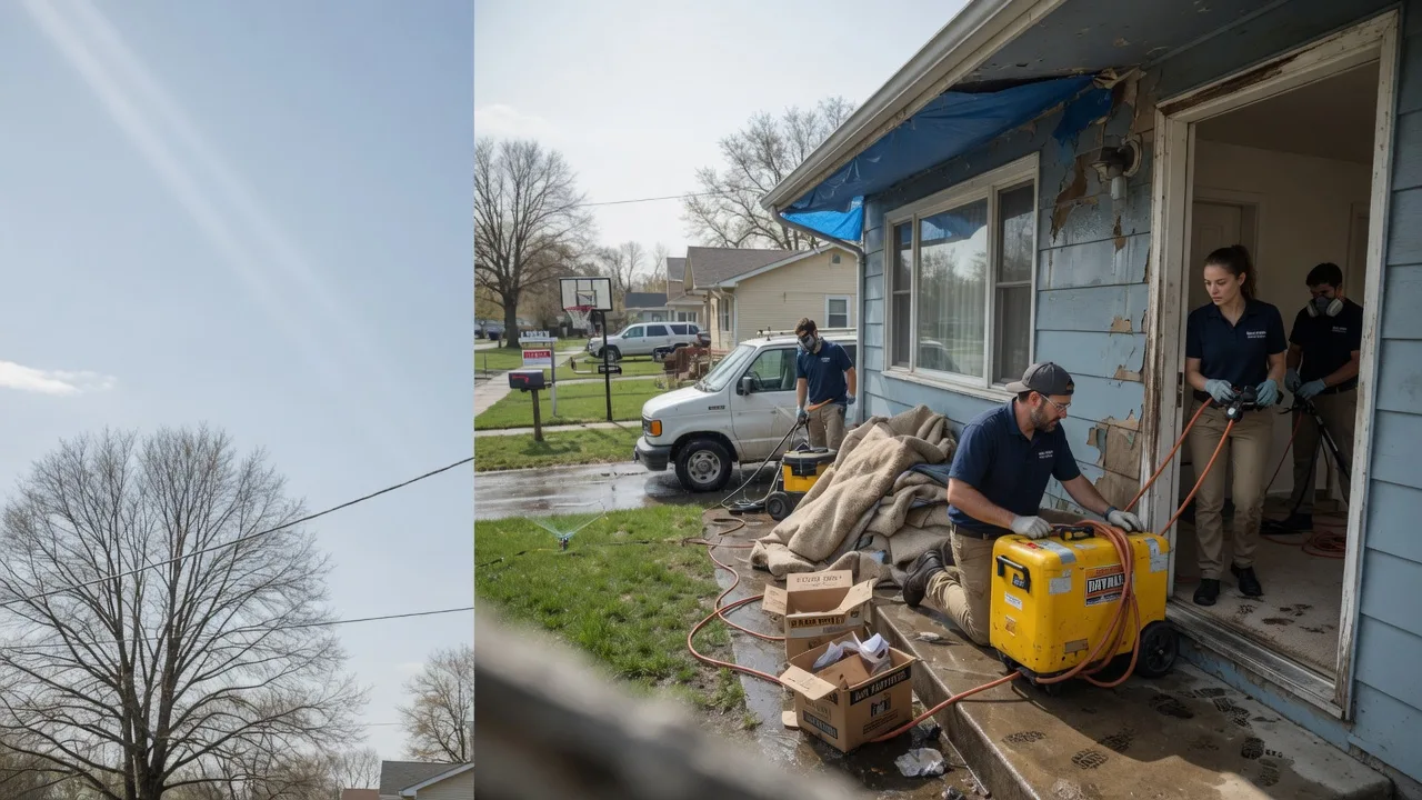 Basement Flood Cleanup in Glendale, OR near me